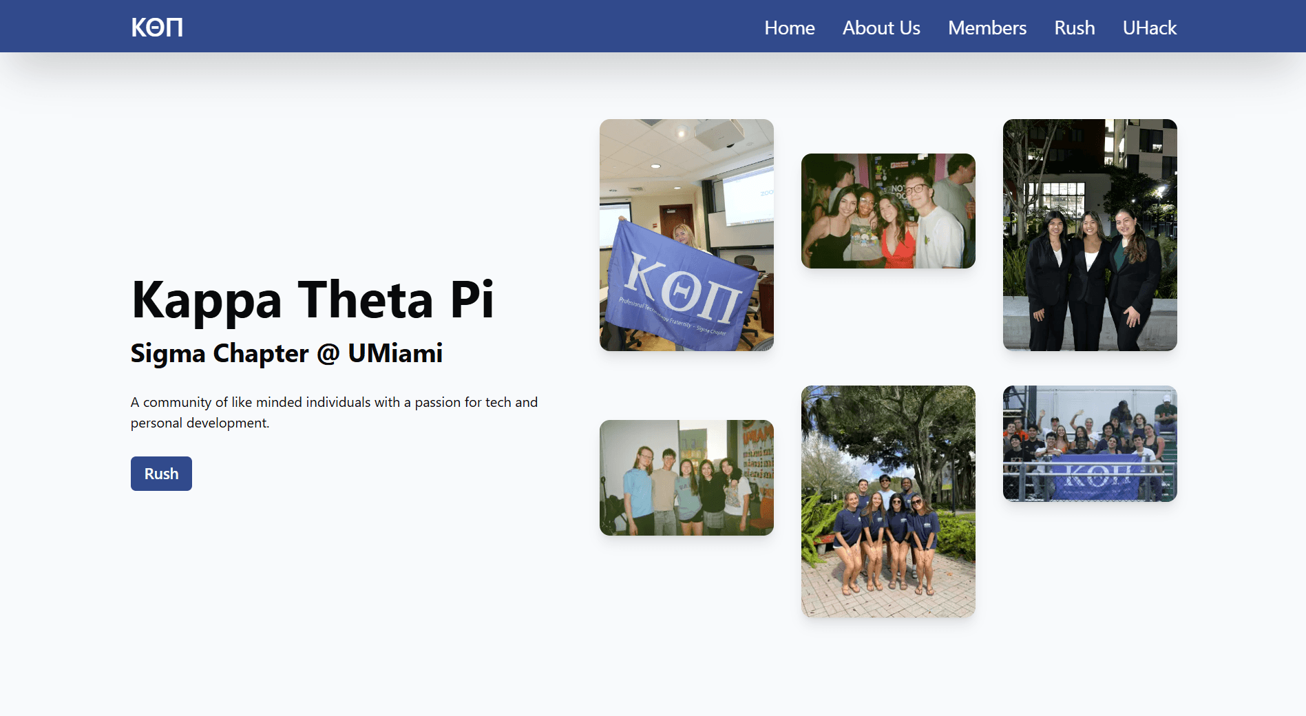 Kappa Theta Pi Website